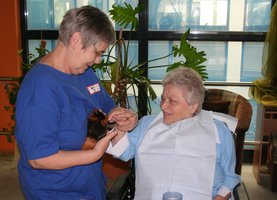 Tierbesuch im Pflegezentrum vom Tierfreunde und Tierschützer e.V.