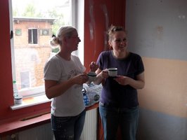 Kaffee und Gespräche.