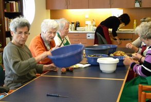 Schnippeln und rühren