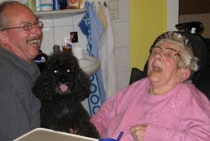 Besuch im Friedrich-Zimmer-Haus vom Tierheim Weimar