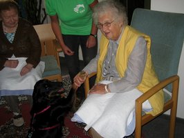 Tierbesuch im Marie-Seebach-Stift